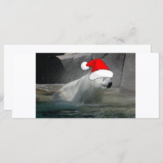 Weihnachtspolarbären (Vorne/Hinten)