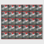 Weihnachtspolarbären Geschenkpapier (Flach)