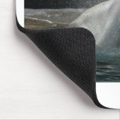 Weihnachtspolarbären Mousepad (Ecke)