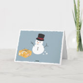 Weihnachtspolizeikarte Karte (Rückseite)