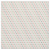 Weihnachtspolka Dots Minimaler Retro Stoff (Muster)