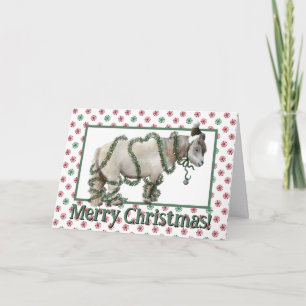 Weihnachtspony Karte