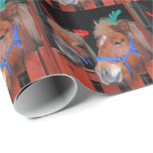 Weihnachtsponys Geschenkpapier (Rolleneckpunkt)