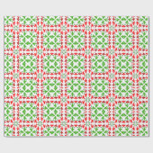 Weihnachtspoodles Wrapping Paper Geschenkpapier (Flach)