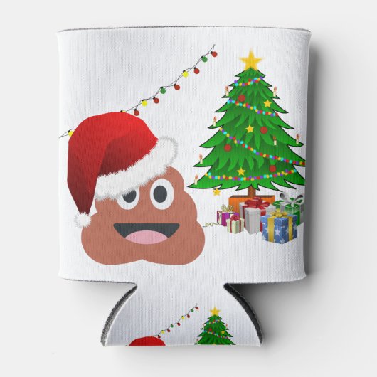Weihnachtspool Dosenkühler (Vorderseite)