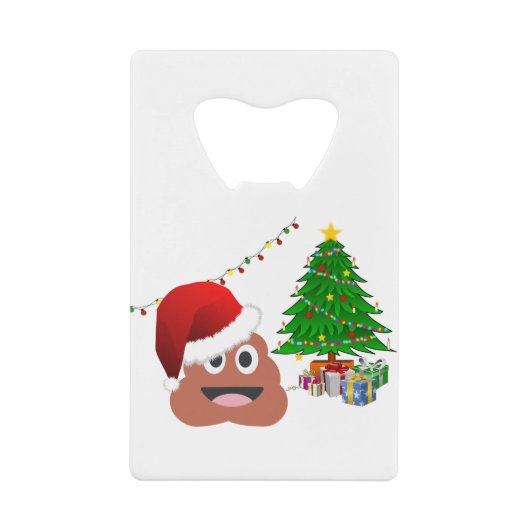 Weihnachtspool Geldbeutel Flaschenöffner (Vorderseite)