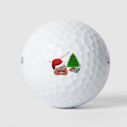 Weihnachtspool Golfball (Vorderseite)