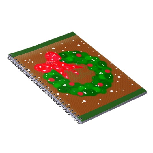 WeihnachtsportNotebook Notizblock (Rechte Seite)