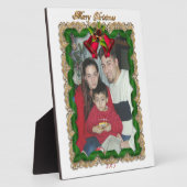 Weihnachtsportrait-Foto Fotoplatte (Seite)