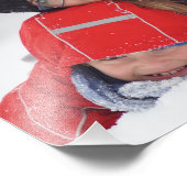 Weihnachtsportrait Individualisieren Vorlagenrahme Fotodruck (Ecke)