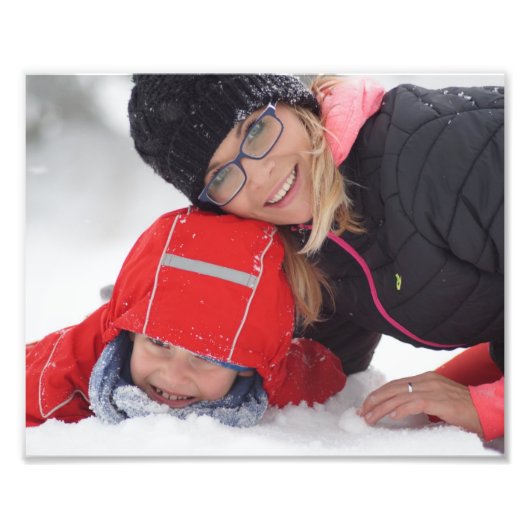 Weihnachtsportrait Individualisieren Vorlagenrahme Fotodruck (Vorne)