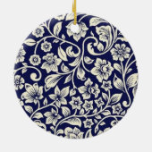 Weihnachtsporzellanschmuck Keramik Ornament (Hinten)