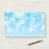 Weihnachtspost - Anmerkungen Post-it Klebezettel (Auf Schreibtisch)