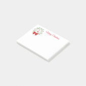 Weihnachtspost - Anmerkungen Post-it Klebezettel (angewinkelt)