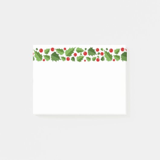 Weihnachtspost - Anmerkungen Post-it Klebezettel (Vorderseite)
