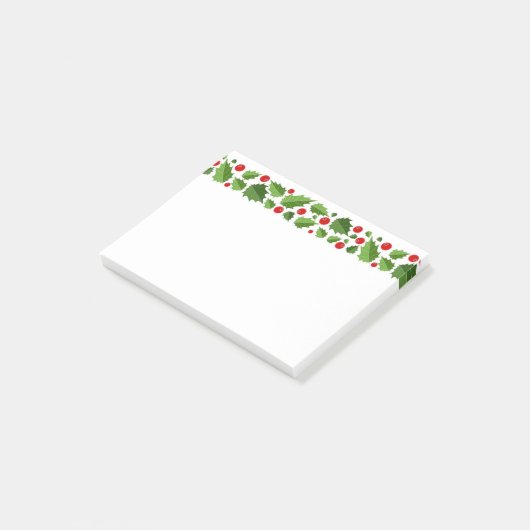 Weihnachtspost - Anmerkungen Post-it Klebezettel (angewinkelt)