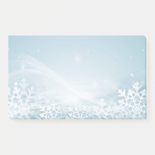 Weihnachtspost - Anmerkungen Post-it Klebezettel (Vorderseite)