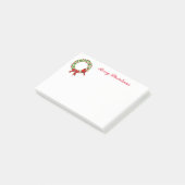 Weihnachtspost - Anmerkungen Post-it Klebezettel (angewinkelt)