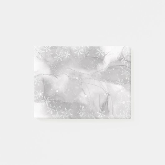 Weihnachtspost - Anmerkungen Post-it Klebezettel (Vorderseite)