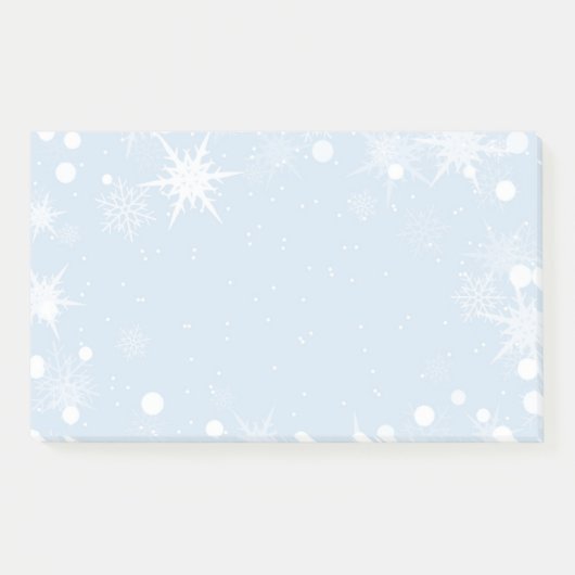 Weihnachtspost - Anmerkungen Post-it Klebezettel (Vorderseite)