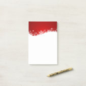 Weihnachtspost - Anmerkungen Post-it Klebezettel (Auf Schreibtisch)