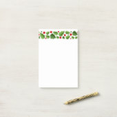 Weihnachtspost - Anmerkungen Post-it Klebezettel (Auf Schreibtisch)