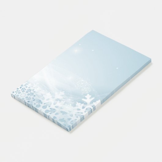 Weihnachtspost - Anmerkungen Post-it Klebezettel (angewinkelt)