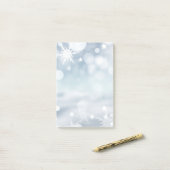 Weihnachtspost - Anmerkungen Post-it Klebezettel (Auf Schreibtisch)