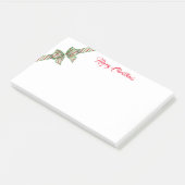 Weihnachtspost - Anmerkungen Post-it Klebezettel (angewinkelt)