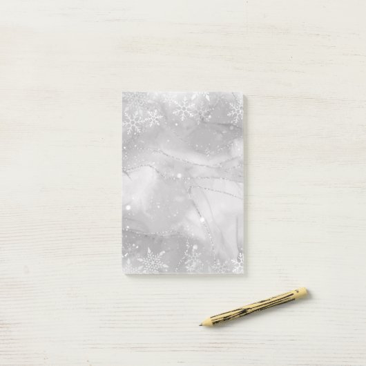 Weihnachtspost - Anmerkungen Post-it Klebezettel (Auf Schreibtisch)