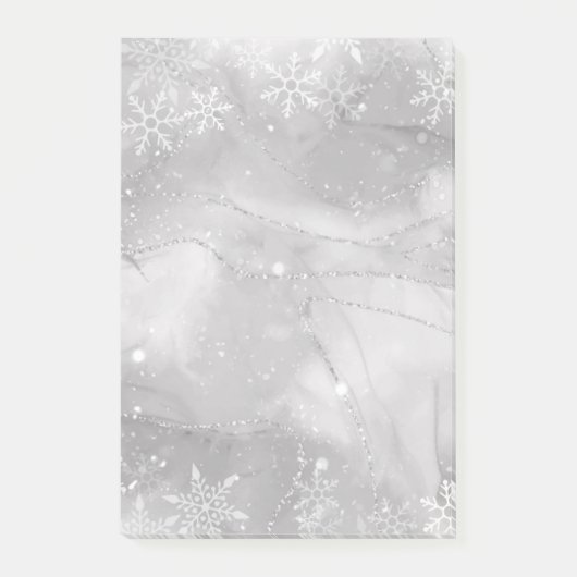 Weihnachtspost - Anmerkungen Post-it Klebezettel (Vorderseite)