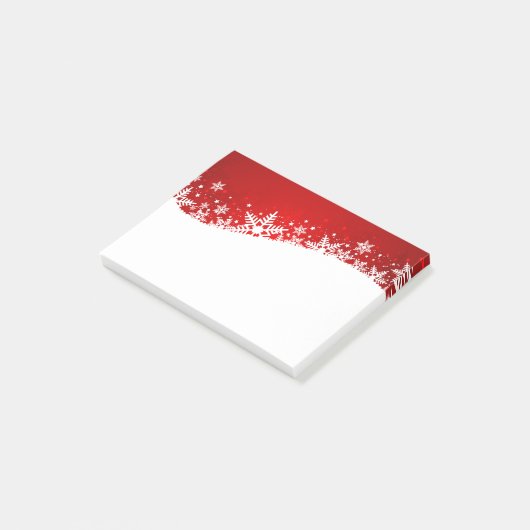 Weihnachtspost - Anmerkungen Post-it Klebezettel (angewinkelt)