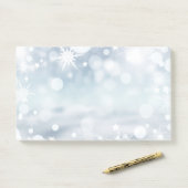 Weihnachtspost - Anmerkungen Post-it Klebezettel (Auf Schreibtisch)