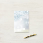 Weihnachtspost - Anmerkungen Post-it Klebezettel (Auf Schreibtisch)