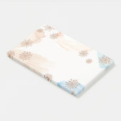 Weihnachtspost - Anmerkungen Post-it Klebezettel (angewinkelt)