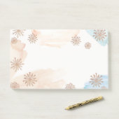 Weihnachtspost - Anmerkungen Post-it Klebezettel (Auf Schreibtisch)