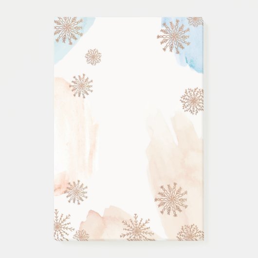 Weihnachtspost - Anmerkungen Post-it Klebezettel (Vorderseite)