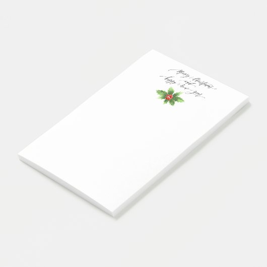 Weihnachtspost - Anmerkungen Post-it Klebezettel (angewinkelt)