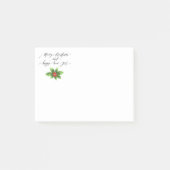 Weihnachtspost - Anmerkungen Post-it Klebezettel (Vorderseite)