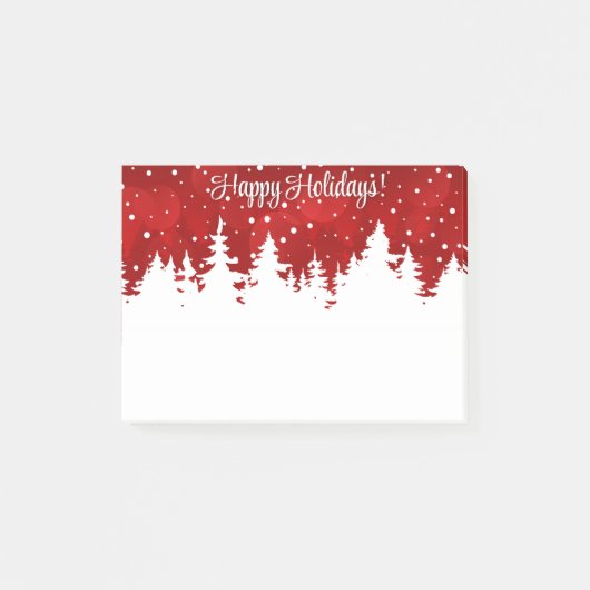 Weihnachtspost - Anmerkungen Post-it Klebezettel (Vorderseite)