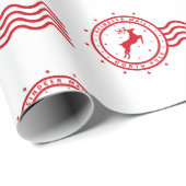 Weihnachtspost Geschenkpapier (Rolleneckpunkt)