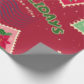 Weihnachtspost Geschenkpapier (Ecke)