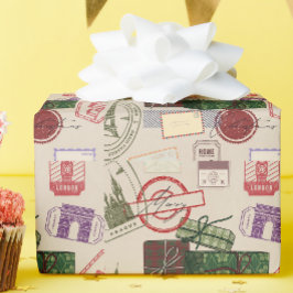 Weihnachtspost Geschenkpapier