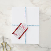 Weihnachtspost von Santa Nordpol Zustellung Geschenkanhänger (Mit Garn)