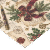 Weihnachtspostamt im viktorianischen Stil Tischdecke (Schrägansicht)