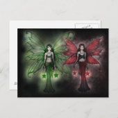 Weihnachtspostcard Mairy Sisters Feiertagspostkarte (Vorne/Hinten)