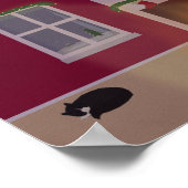Weihnachtsposter (12,8" x 7,2") poster (Ecke)
