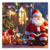 Weihnachtsposter Fotodruck (Vorne)