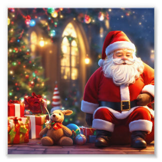 Weihnachtsposter Fotodruck