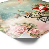 Weihnachtsposter Fotodruck (Ecke)